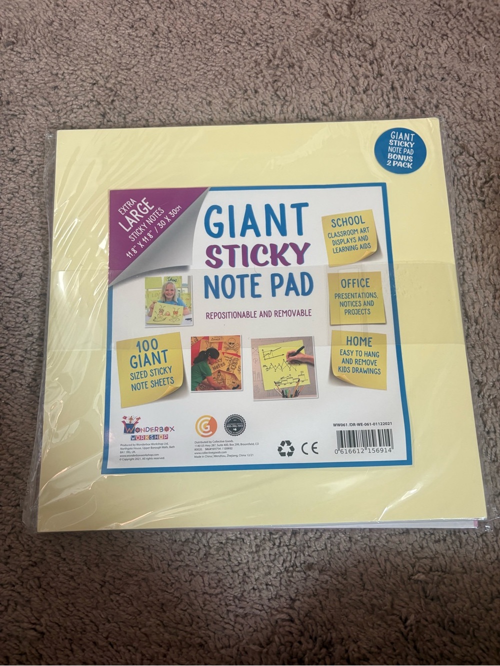 Giant Sticky Notes SET OF 2